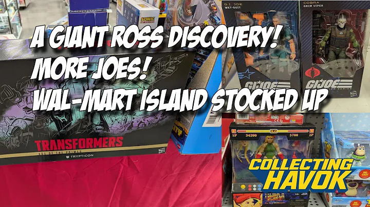 Toy Hunt! | Tripticon at Ross?!?  More Joes Found, Wal-Mart Island Stacked! #toyhunt