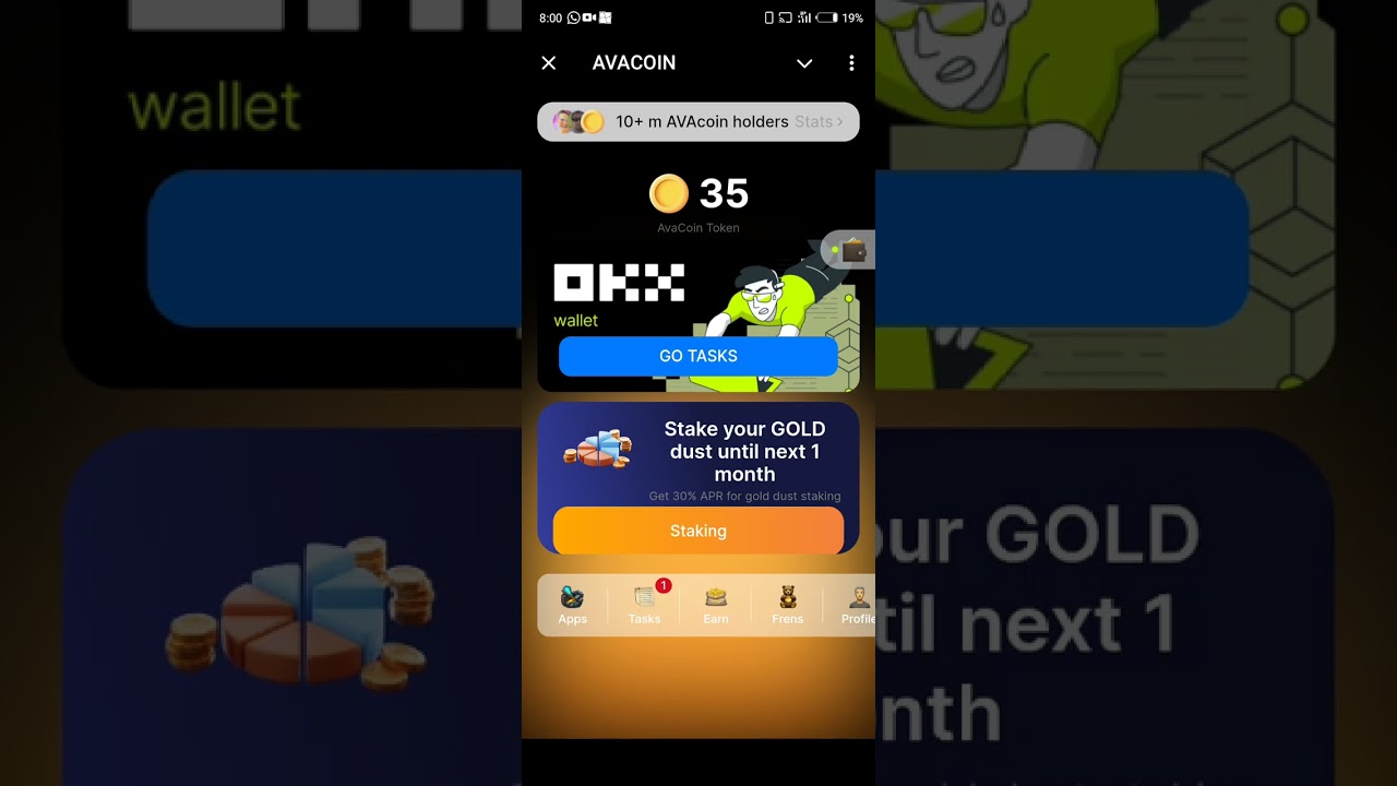 Verify Your Avacoin account using Yahoo mail to Qualify For Airdrop