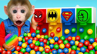 Monkey Choco And The Adventure With The Brainrot Vending Machine | CHOCO Challenge US