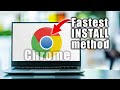 How to Install Google Chrome using noting but a simple CMD Winget command