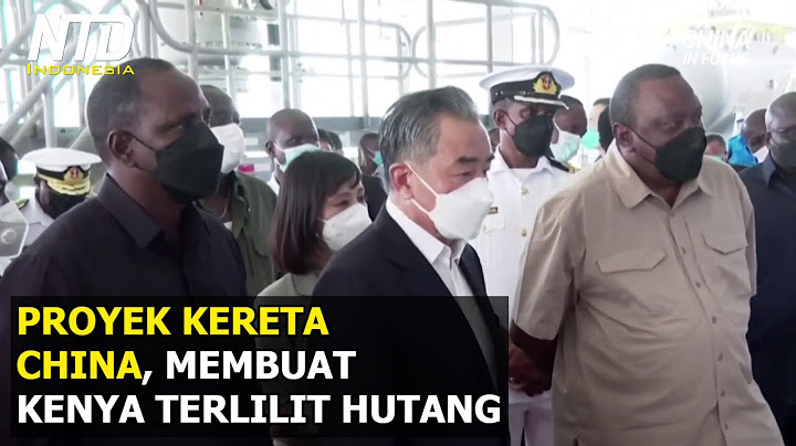 Proyek Kereta China di Kenya Berakhir di 'Ladang Kosong'