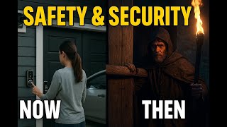 🛡️ Safety & Security: Now vs Then | Modern vs Medieval 🚨⚔️