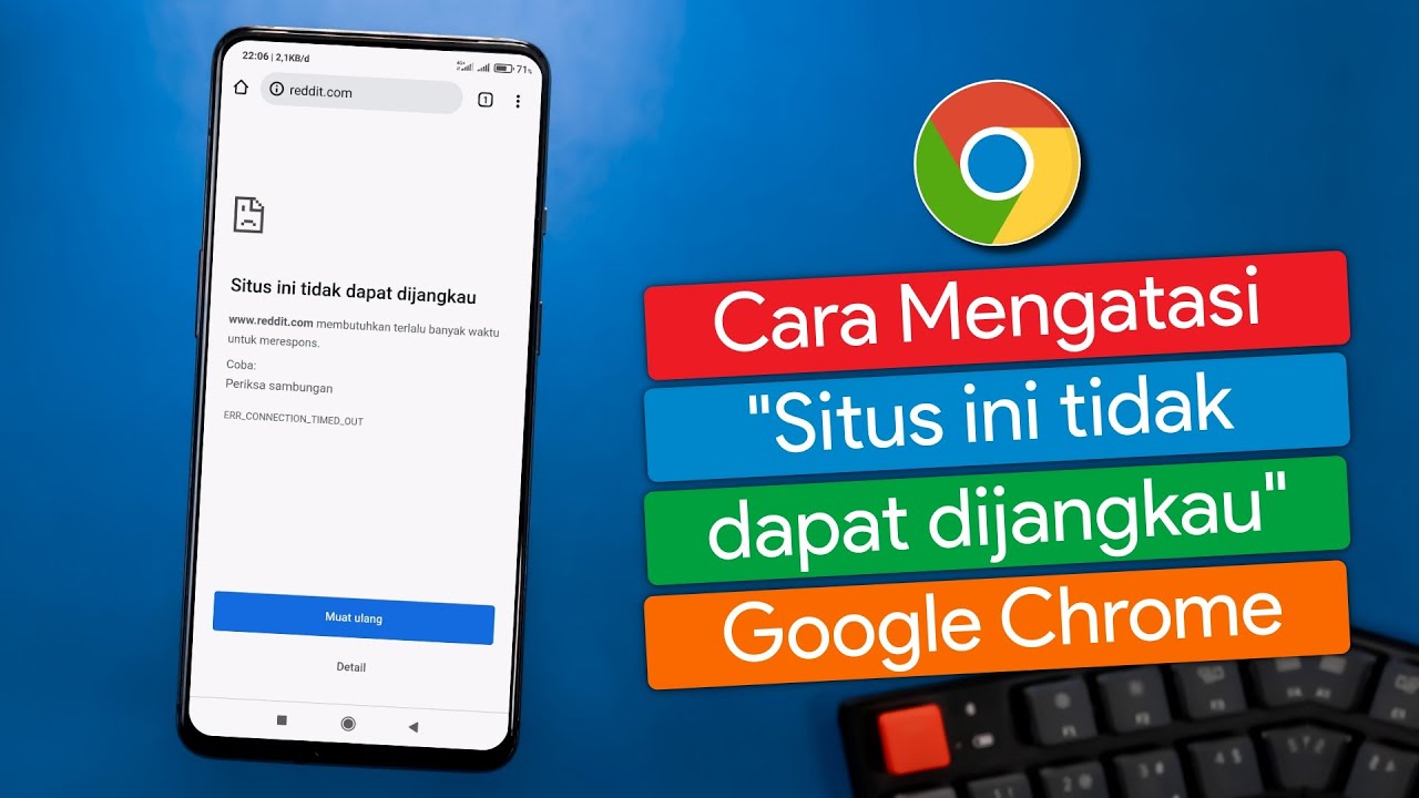 Cara Mengatasi Situs Ini Tidak Dapat Dijangkau di Google Chrome YouTube