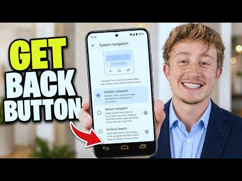 How To Bring Back The Android Back Button - Full Guide