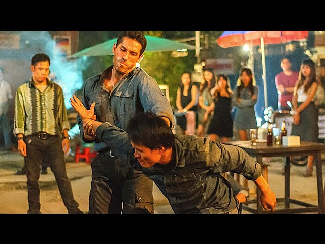 Scott Adkins Bar Fight Scene - Ninja 2 class=