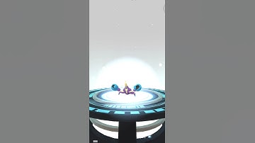 Evolving Crabrawler For The First In Pokémon Go #pokemongo #pokemon #youtubeshort #shorts #evolution