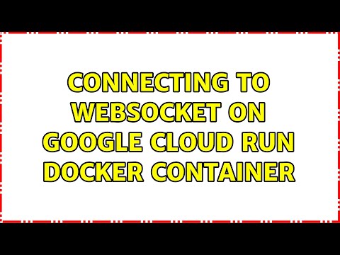 Connecting to websocket on Google Cloud Run docker container