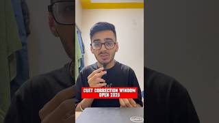 Cuet correction window 2026 update 🥳 #shorts #cuet