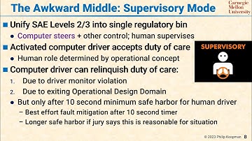 L139 07 Four Operational Modes for Automated Vehicles