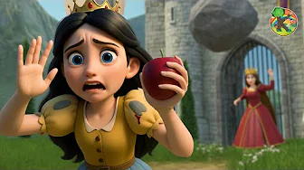 🍎 Snow White’s Lost Apples?! | Magical Fairy Tale Adventure with Wolf & Stylish 🏰✨  | KONDOSAN