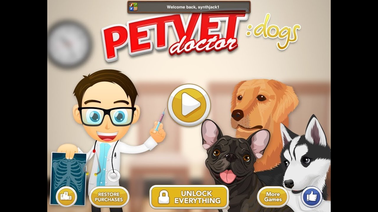 Pet Vet Doctor: dogs gameplay