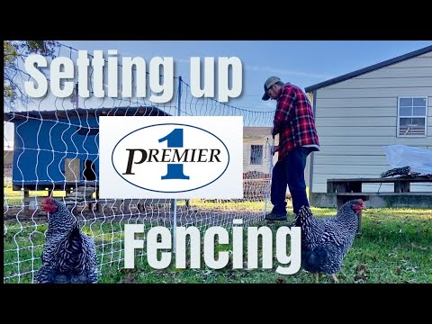 Setting Up Premiere One Poultry Fence Youtube Setting Up Premiere One Poultry Fence Youtube
