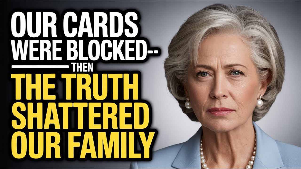 When We Discovered Our Cards Were Blocked, an Unexpected Family Secret Changed Everything!