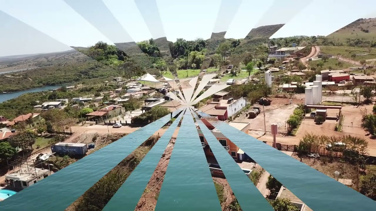 Sobrevoo Sereno pelo Paraíso: Condomínio Recanto do Sabiá no Corumbá IV