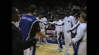New York Knicks Player Introduction 1996-97 vs Rockets @ MSG