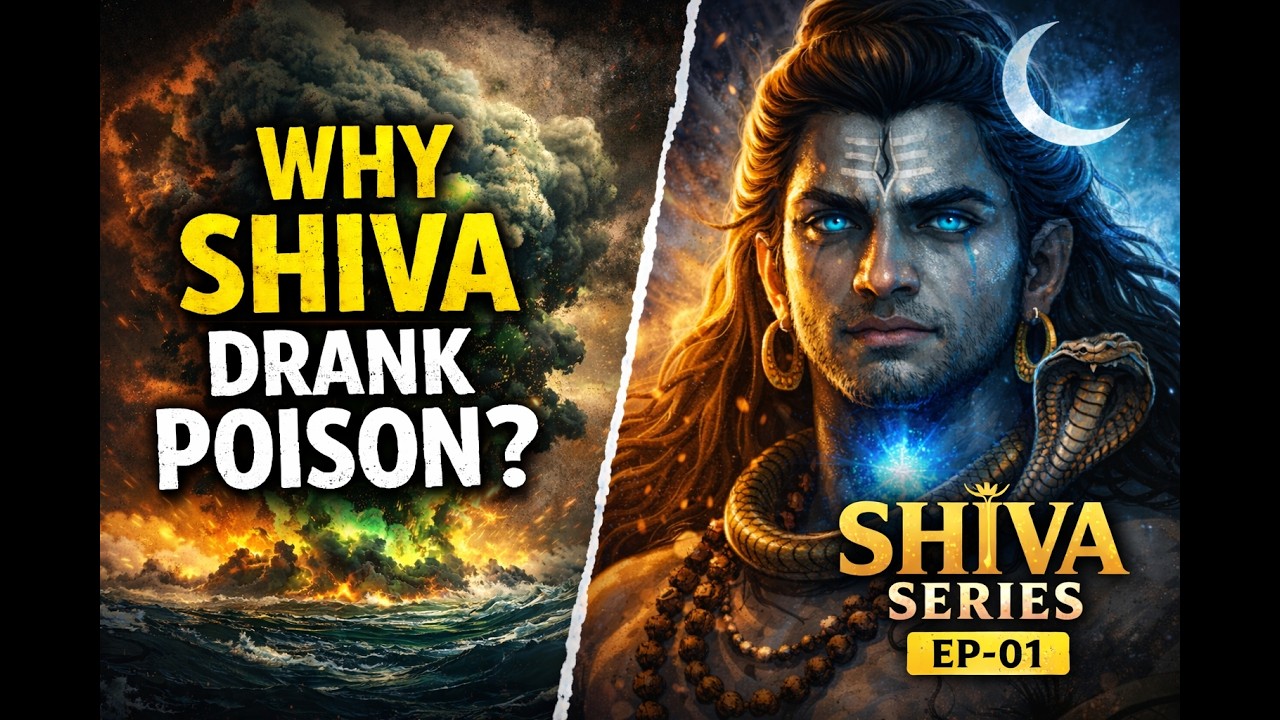 नीलकंठ धारी की सच्ची कहानी | Why Lord Shiva Drank Poison? | Shiva Series EP-01 | Samudra Manthan