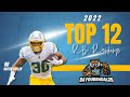 Top 12 Fantasy Football RB Rankings