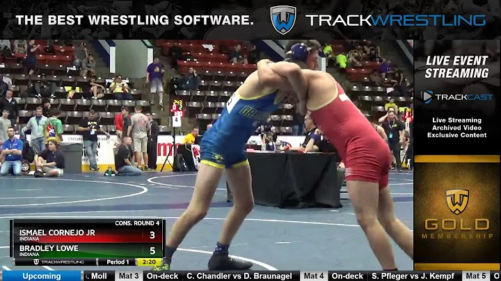 1241 Junior 170 Ismael Cornejo Jr Indiana vs Bradl...