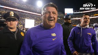 Ed Orgeron explains his $17 million buyout from LSU following the 2021 season | New York Post Sports