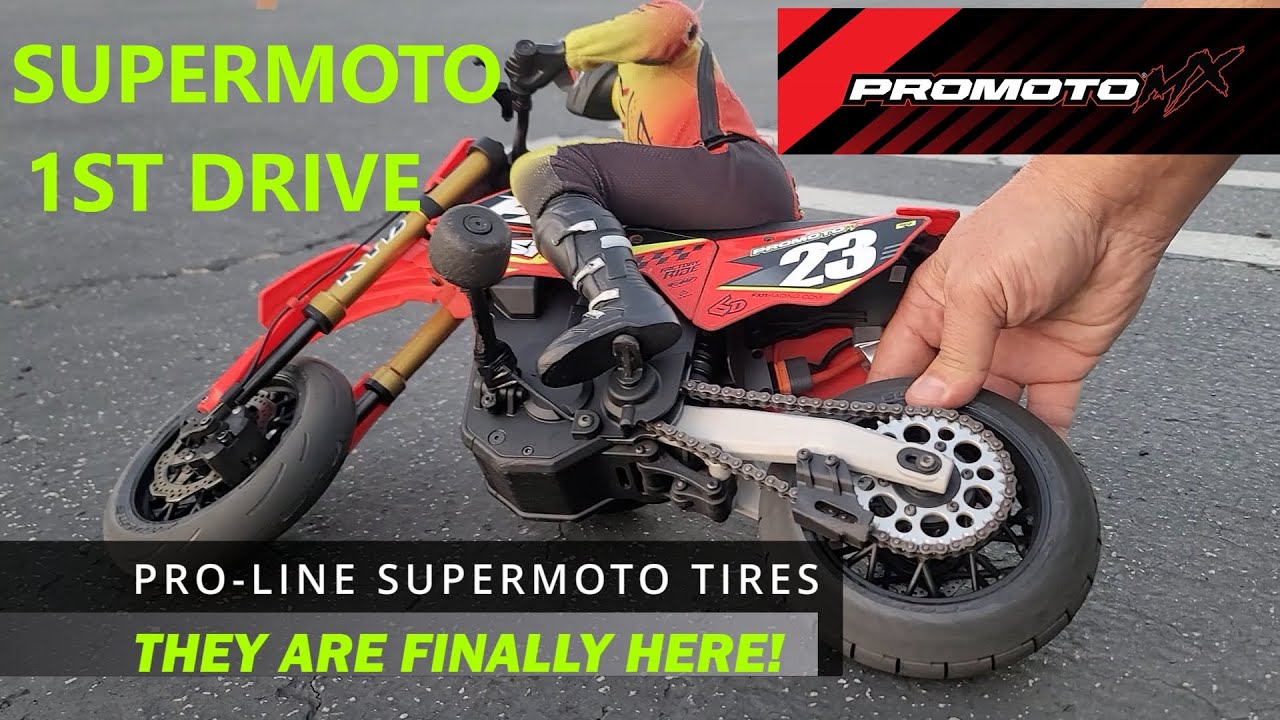 LOSI PROMOTO ProLine SUperMoto Tires FiNALLY Arrive! Lets Try Them