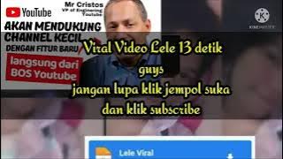ini kah viral  LELE 13 DETIK game pubg dan tiktok #games #lele13detikviral #pubg #lele13detiklink