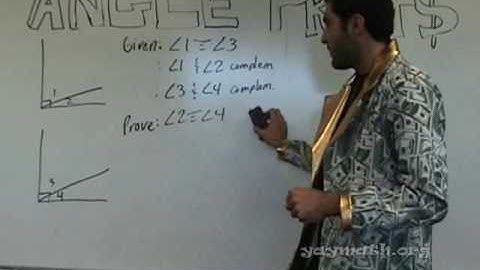 Geometry - Angle Proofs