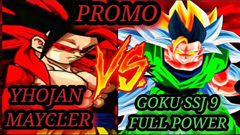 DB AF TTT||EVIL GOKU SSJ 12 VS GOKU SSJ 9 FULL POWER INSANO RENDER ||+PROMO