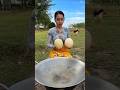 How to cook big egg with vegetable recipe#shorts #cooking #egg