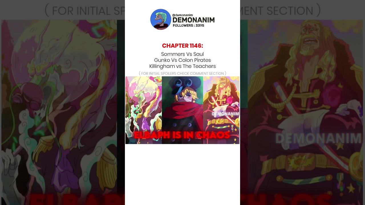 One piece chapter 1146 