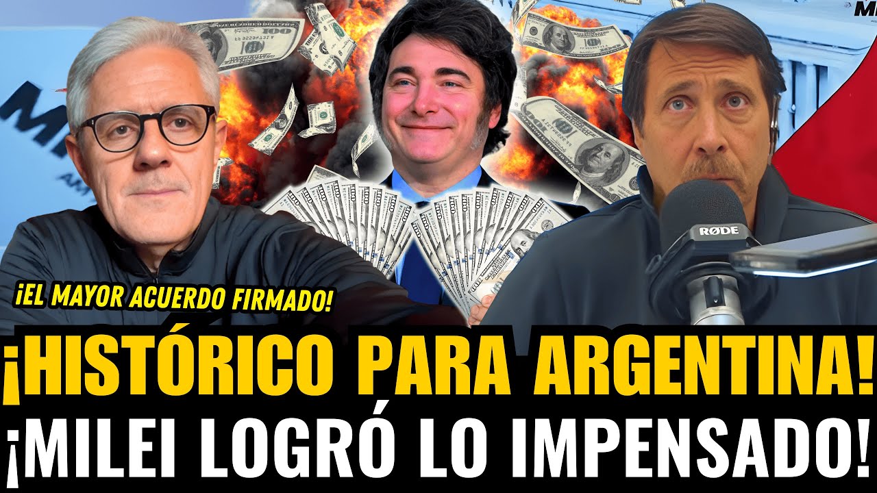 ¡ECONOMISTA EXPLICÓ el GRAN BENEFICIO sobre el HIStÓRICO ACUERDO que LOGRÓ MILEI con EEUU!