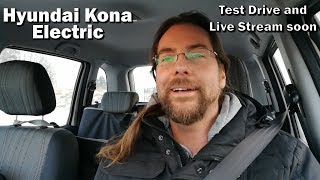 I Am Getting The Hyundai Kona Electric 64 Kwh Premium...for 3 Days, Live Stream Ahead