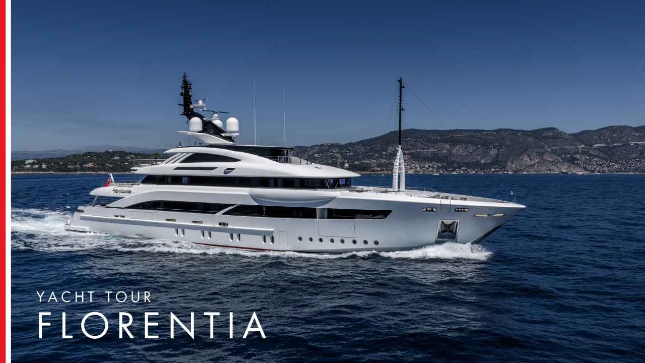 ⁣FLORENTIA | 52m / 171' | Rossinavi - Yacht for Sale