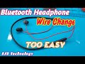 Bluetooth Headphone Wire Change। How To Change Cable Bluetooth Headphone। BSB Technology।