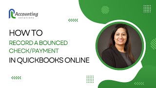 How To Enter A Bounced Check In QuickBooks Online - Step-By-Step Guide | QuickBooks I Intuit