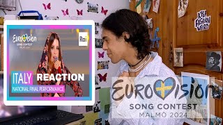 EUROVISION 2024 : Angelina Mango - La Noia ( Italy 🇮🇹 ) | REACTION