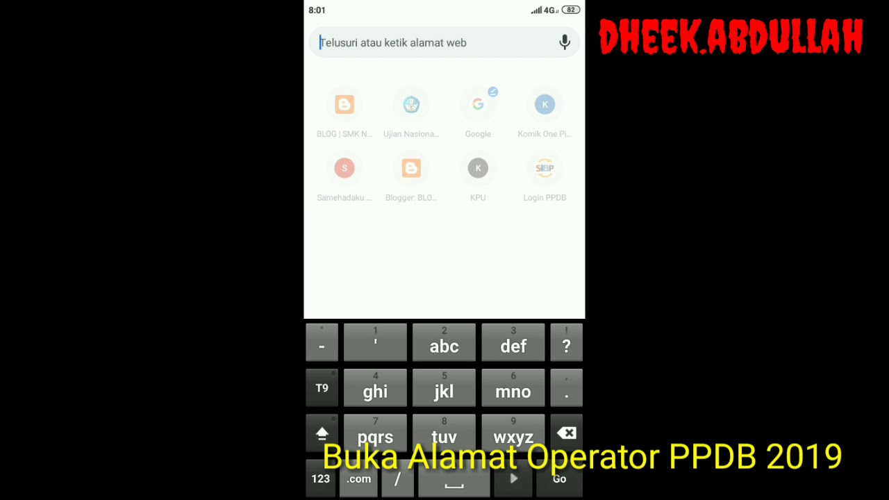 Cara Verifikasi Akun (TOKEN) Siswa Baru PPDB 2019 
