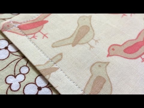 How to Make and Attach a Lined Patch Pocket