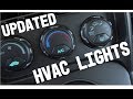 Honda Element HVAC LED Lights