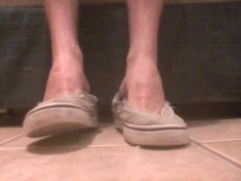 Trashed Boat Shoes