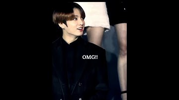 Jungkook reaction When KBS played euphoria as advertisement.