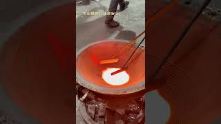 In 720 seconds, take a look at the casting process of large cast iron pots! #NoCoatingNonstickPan