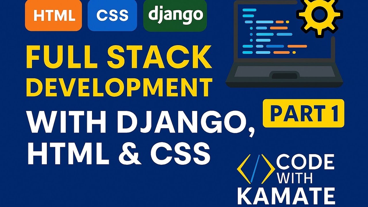 Django Project for Beginners | Frontend Integration (HTML, CSS ...