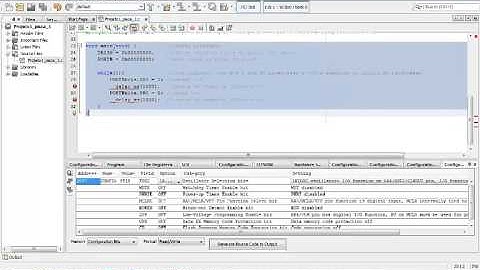 MPLAB X: Projeto 01   Pisca 1 LED com PIC16F