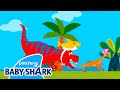 Baby shark  tyrannosaurusrex  baby shark doo doo doo  baby shark official