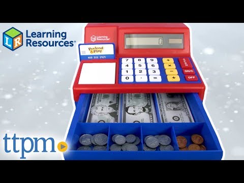 Pretend u0026 Play Calculator Cash Register from Learning Resources