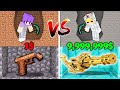 Tô Gà Thử Thách Đào Vũ Khí 1$ Tới 1.000.000$ Trong Minecraft