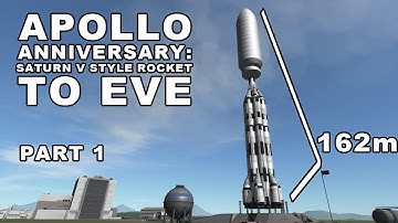 Saturn V style Rocket TO EVE - Apollo 11 49th Anniversary Part 1