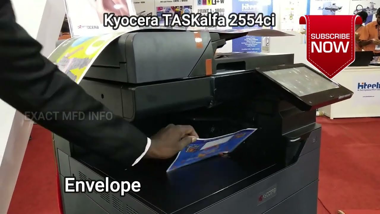 Kyocera TASKalfa 2554 Ci Print Sample 12x36 Banner Print Non kyocera-taskalfa-2554-ci-print-sample-12x36-banner-print-non