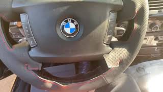 Mewant steering wheel cover install on a bmw 750li by Work hard Game harder 232 views 4 years ago 4 minutes, 19 seconds