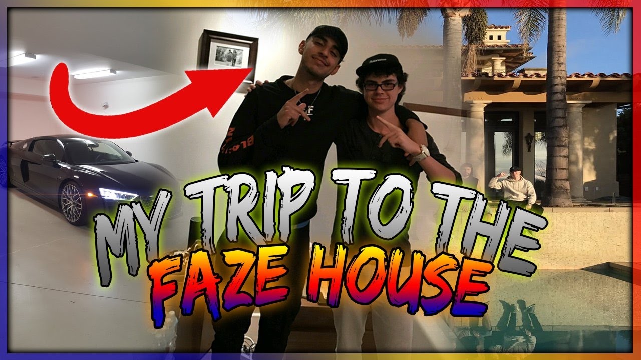 MY TRIP TO THE FAZE HOUSE! YouTube